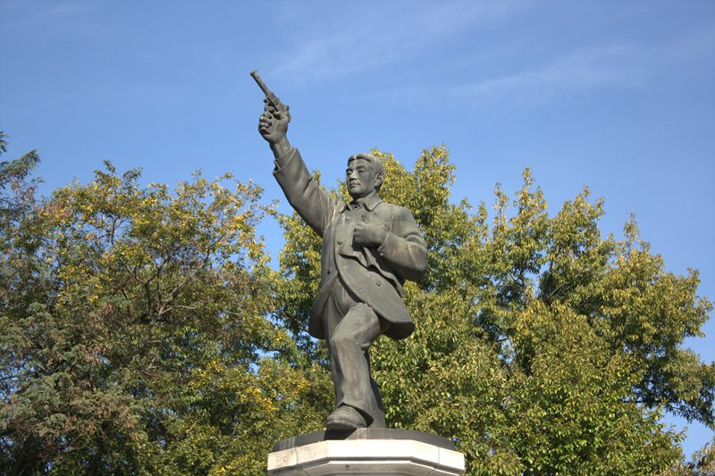 안중근의사 동상 사진