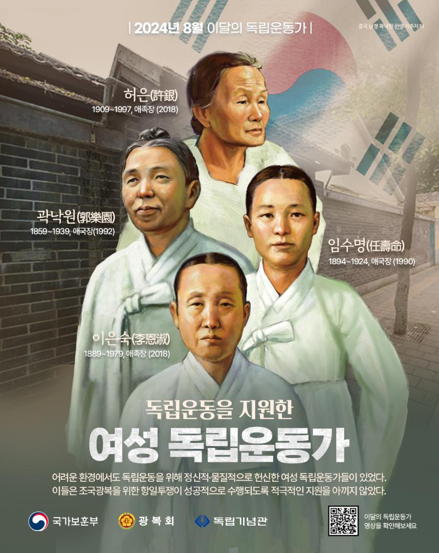 독립운동을 지원한 여성 독립운동가