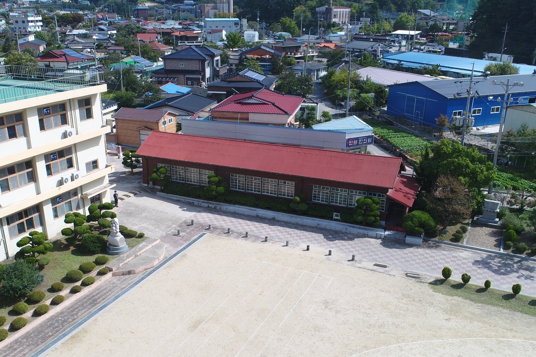 옥천 죽향초등학교 구 교사