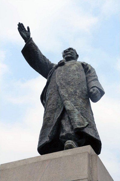 백범 김구선생 동상 사진
