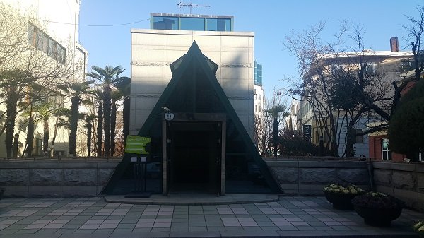 백산 기념관 사진
