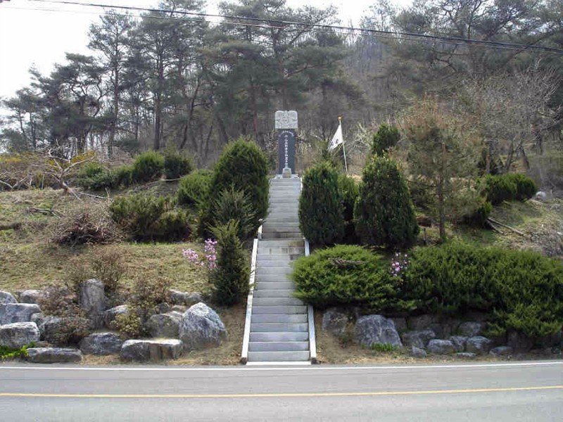 6·25전쟁 참전용사 선양비(안평면) 사진