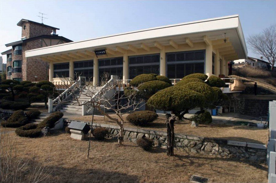 심산 기념관 사진