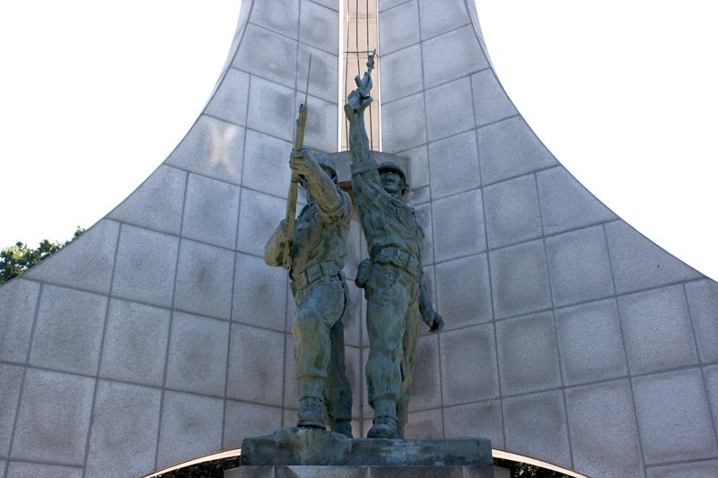 해병대군산·장항·이리지구 전적비 사진