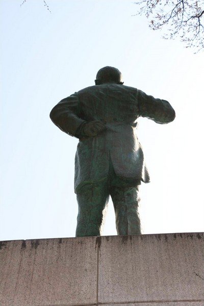 남강 이승훈선생 동상 사진