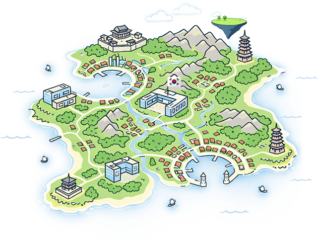 보훈메타월드 맵