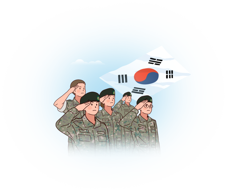 보훈 문화 실천 개념도